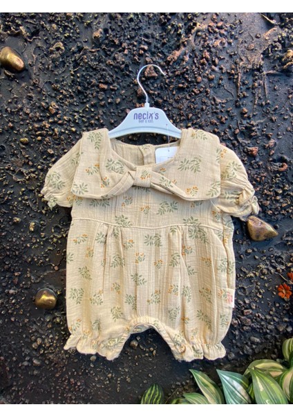 Kız Bebek %100 Pamuklu Tulum