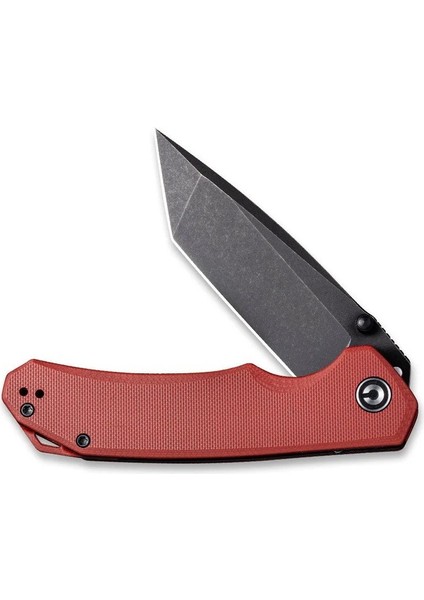 Brazen Flipper & Thumb Stud Knife Burgund G10 Handle Çakı fırsatları