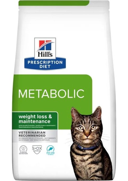 Hills Prescription Diet Metabolic Ton Balıklı Kedi Maması 1,5 kg