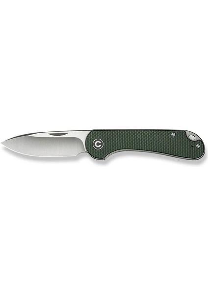 Elementum Slip Joint Knife Green Micarta Handle Çakı