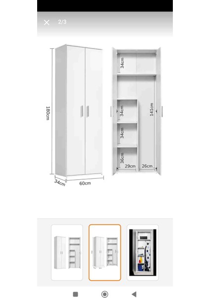 Banyo Dolabı Kiler Dolabı Ütü Masası Dolabı modelleri