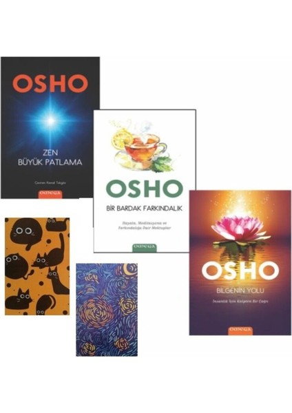 Osho - Zen Büyük Patlama - Bir Bardak Farkındalık - Bilgenin Yolu Defter Hediye