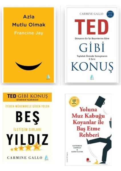 Beş Yıldız - Azla Mutlu Olmak - Ted Gibi Konuş - Yoluna Muz Kabuğu Hediye