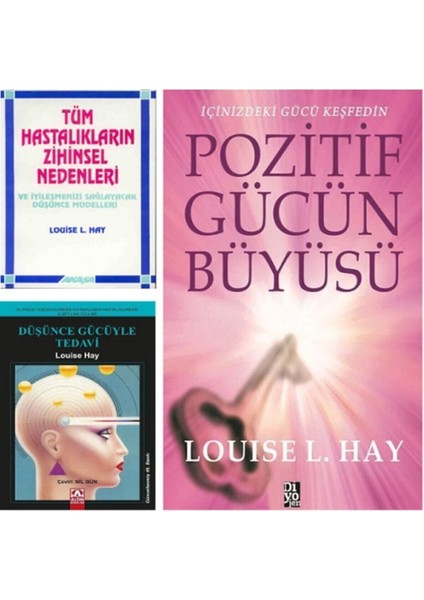 Düşünce Gücüyle Tedavi - Pozitif Gücün Büyüsü - Tüm Hastalıkların Zihinsel Nedenleri - Louise L. Hay