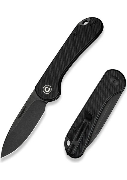 Elementum Slip Joint Knife All Black G10 Handle Çakı fiyatları