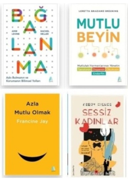 Set Bağlanma - Mutlu Beyin - Azla Mutlu Olmak - Sessiz Kadınlar Hediye fiyatları