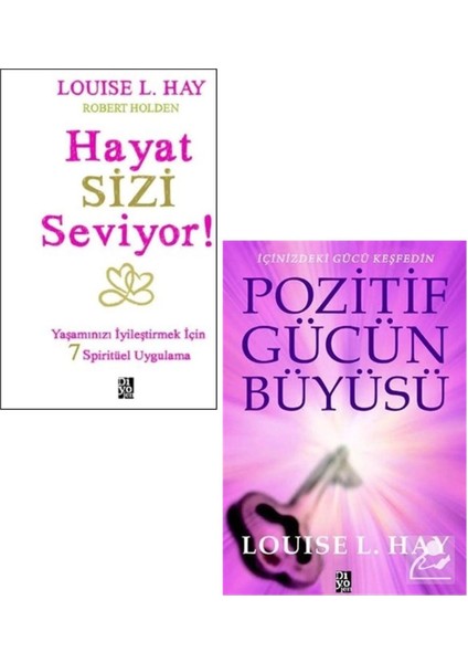 2' Li Set Pozitif Gücün Büyüsü & Hayat Sizi Seviyor