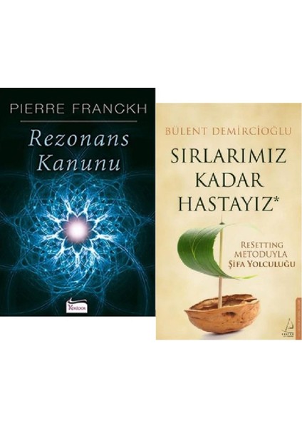 Rezonans Kanunu + Sırlarımız Kadar Hastayız / 2 Kitap Set