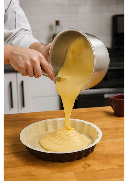 Karbon Çelik 30 cm Yuvarlak Dilimli Tart Turta Kek Kalıbı MT211 fiyatları