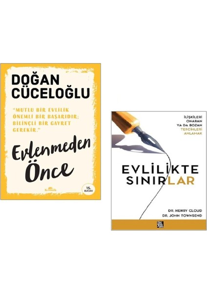 Evlenmeden Önce & Evlilikte Sınırlar modelleri