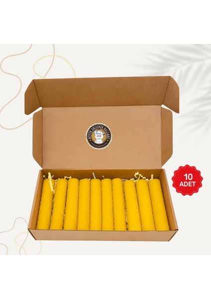 Sarma Balmumu Seti 10CM Ince (10'lu)