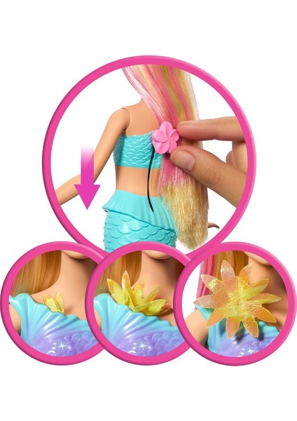 JDM72 Büyülü Çiçekler Deniz Kızı - Flower Magic Mermaid fırsatları