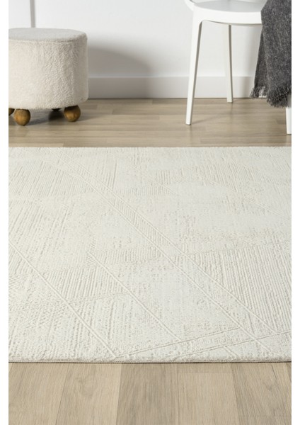 Dream Beyaz Halı Modern Dokuma Halı Salon Oturma Odası Yatak Odası Halısı 13834A 80 x 150 indirimleri