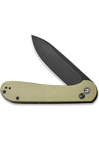 Button Lock Elementum Pocket Knife Micarta Handle Çakı fırsatları
