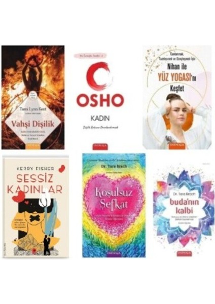 Set Vahşi Dişilik-Buda'nın Kalbi-Koşulsuz Şefkat-Kadın Osho-Yüz Yogası-Sessiz Kadınlar Hediye fiyatları
