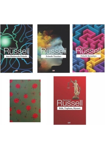 Bertrand Russell - Ana Hatlarıyla Felsefe - Felsefe Yazıları - Felsefe Sorunları -Defter Hediye