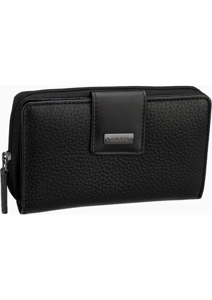 Bugattı Sina Kadın Fermuarlı Cüzdan I, Rfıd Korumalı, Dana Derisi ve Büyük Boy