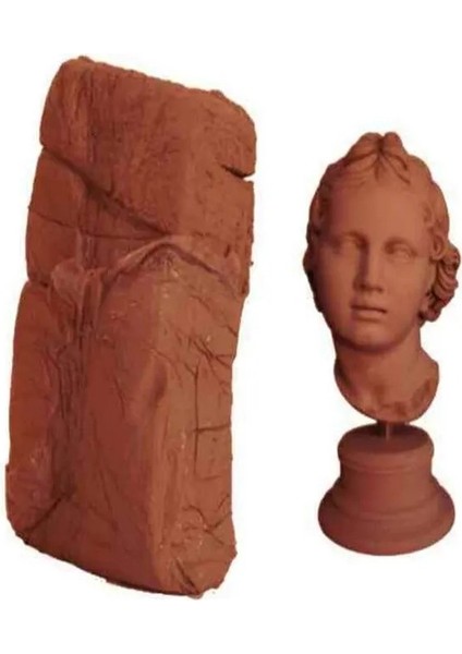 Kırmızı Kil Seramik Çamur 5 kg