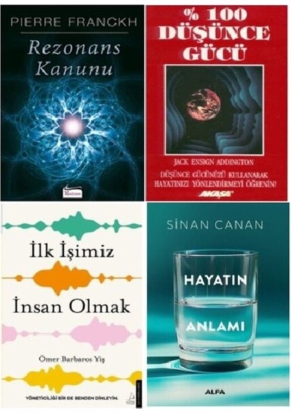 Rezonans Kanunu - %100 Düşünce Gücü - Ilk Işimiz Insan Olmak - Hayatın Anlamı