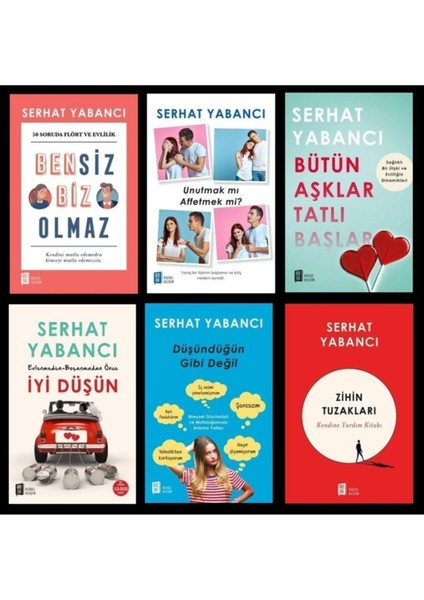 Serhat Yabancı 6'lı Kitap Full Set