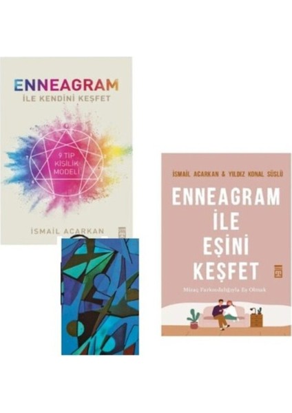 Enneagram ile Kendini Keşfet - Enneagram ile Eşini Keşfet (Not Defteri Hediye)