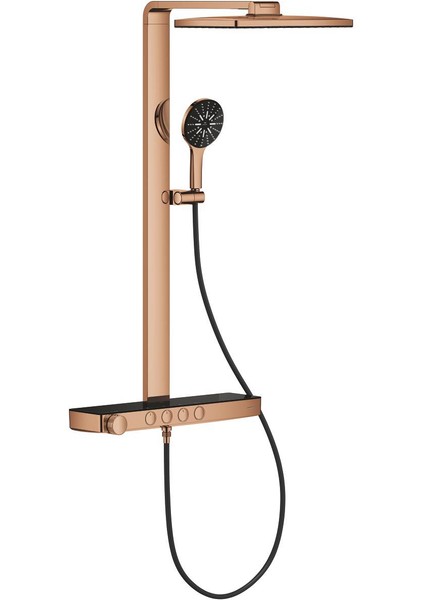 Rainshower Aqua Pure Duvara Monte Termostatik Bataryalı Duş Sistemi Warm Sunset – 100961DA00