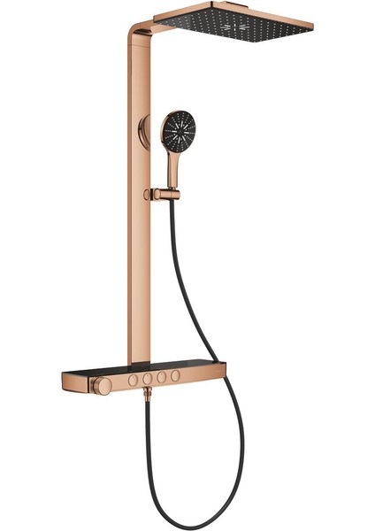 Rainshower Aqua Pure Duvara Monte Termostatik Bataryalı Duş Sistemi Warm Sunset – 100961DA00 fiyatları