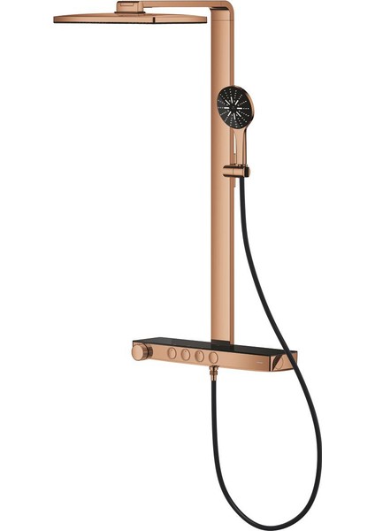 Rainshower Aqua Pure Duvara Monte Termostatik Bataryalı Duş Sistemi Warm Sunset – 100961DA00 fırsatları