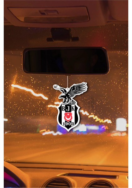 Beşiktaş Asma Araç Kokusu Arma-Kartal 2'li Set