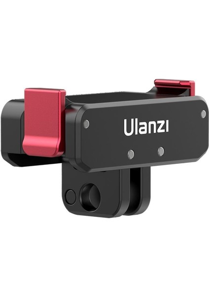 Oa-11 Osmo Action 3/4/5 Uyumlu Manyetik Katlanabilir Çift Bağlantı Aparatı 2843A