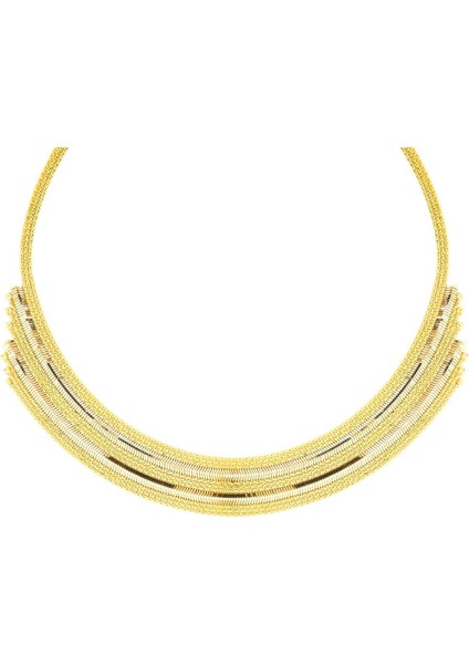 14 Ayar Altın Tasarım Gerdanlık - 0198190