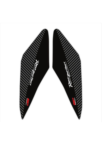 Yamaha Xmax 2018-2022 Uyumlu Ön Grenaj Pad Seti Siyah-Karbon