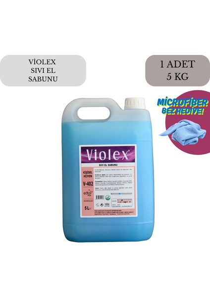 Sıvı El Sabunu 5 kg Bez Hediyeli