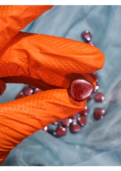 Kırmızı Tonu Damla Cam Mozaik Taşı (150 Adet 500 Gr) modelleri