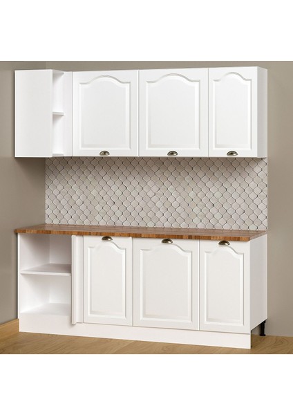 200 cm %100 Mdf Greena White Köşe Modülü fiyatları