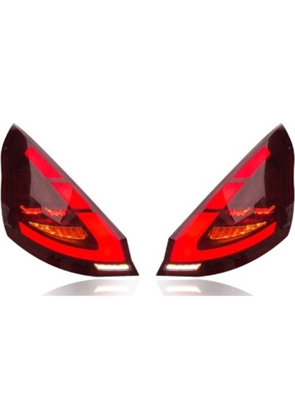 Ford - Fıesta 2009-2017 Uyumlu LED Stop / Kırmızı