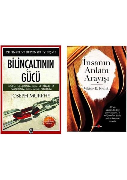 Bilinçaltının Gücü - Joseph Murphy - Insanın Anlam Arayışı Viktor Emil Frankl