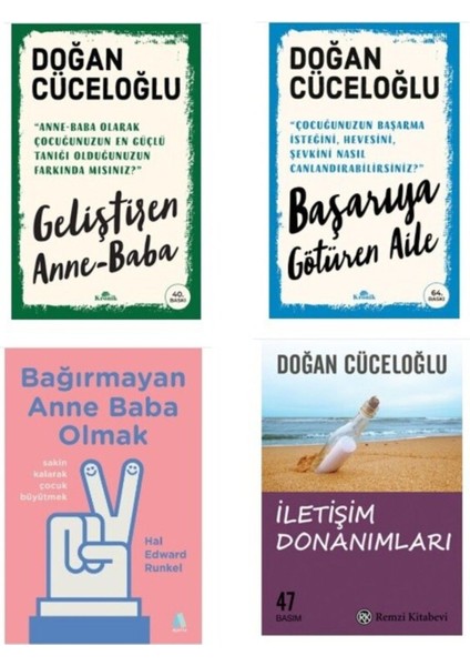 Doğan Cüceloğlu Seti ( Geliştiren Anne-Baba – Başarıya Götüren Aile + 2 Kitap )