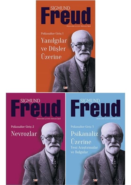 Sigmund Freud Psikanalize Giriş 3 Kitap Set