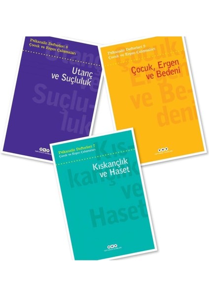 Psikanaliz Defterleri, Utanç ve Suçluluk - Çocuk, Ergen ve Bedeni - Kıskançlık ve Haset (3 Kitap)