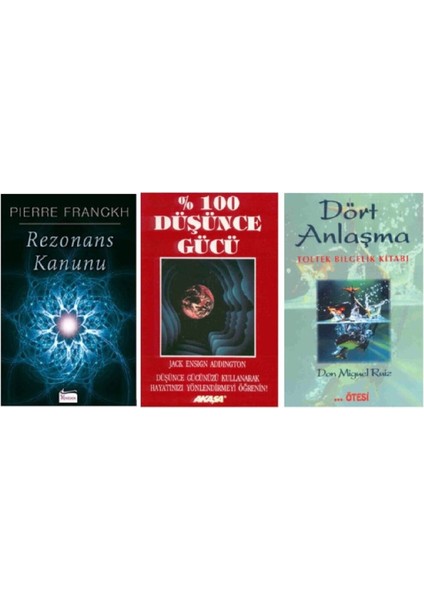 Rezonans Kanunu-%1oo Düşünce Gücü - Dört Anlaşma