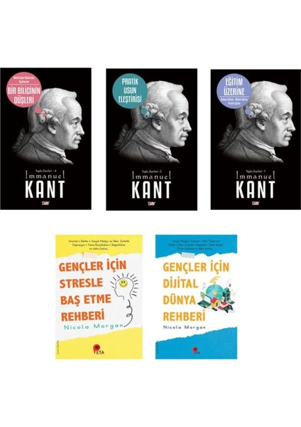 Set Immanuel Kant Bir Bilicinin Düşleri – Pratik Usun Eleştirisi – Eğitim Üzerine 2 Kitap Hediye