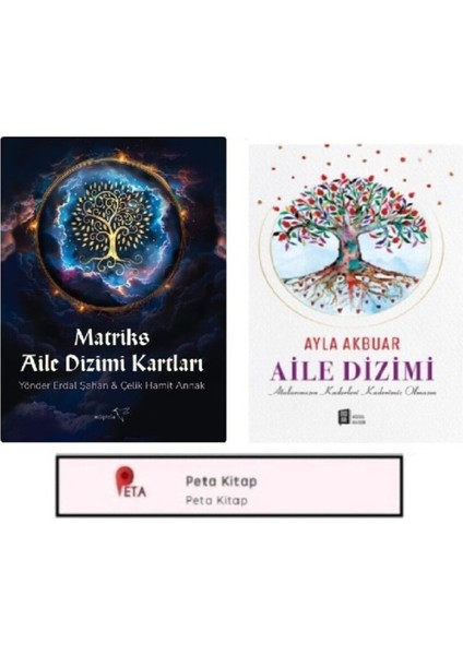 Matriks Aile Dizimi Kartları - Aile Dizimi (Peta Ayraç Hediye)
