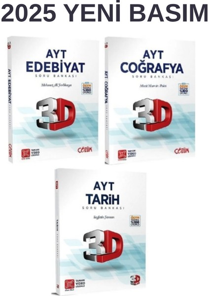 Yks Ayt Tarih Coğrafya Edebiyat Soru Bankaları Set 2026