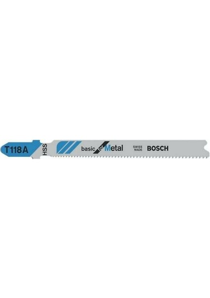 Bosch Dekupaj Ağzı T 118 A 100'LU