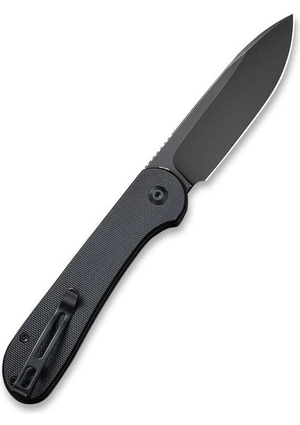 Button Lock Elementum Pocket Knife Black G10 Handle Çakı modelleri