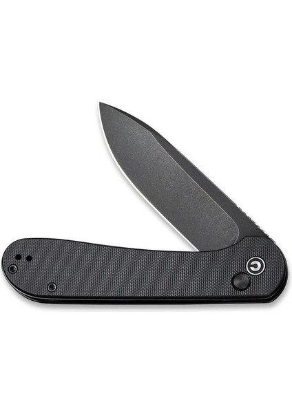 Button Lock Elementum Pocket Knife Black G10 Handle Çakı fırsatları