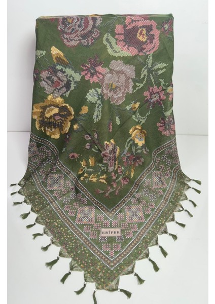 Sökme Boncuklu Pamuk Yazma - 05496 - 28