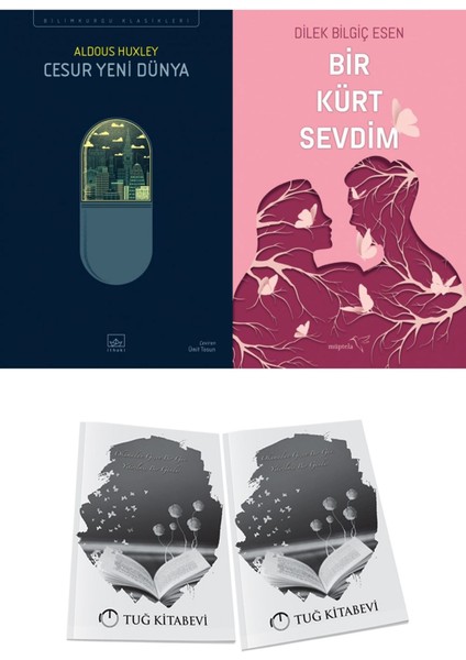 Cesur Yeni Dünya ve Bir Kürt Sevdim 2li Set + Hediyeli