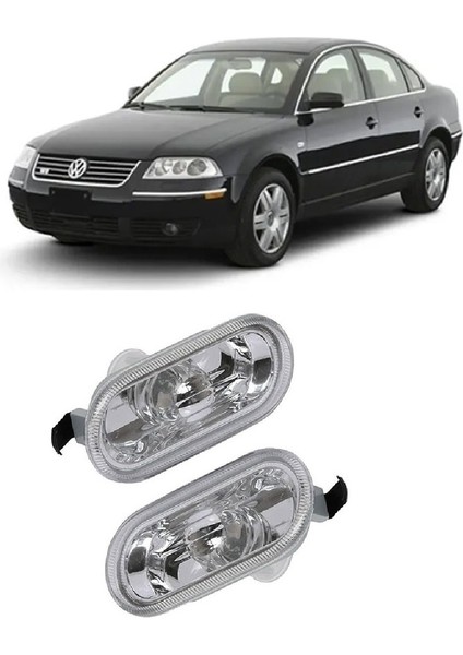 Volkswagen Passat B5.5 2001-2005 Uyumlu Çamurluk Sinyali Sağ + Sol Takım 2 Adet 1J0949117